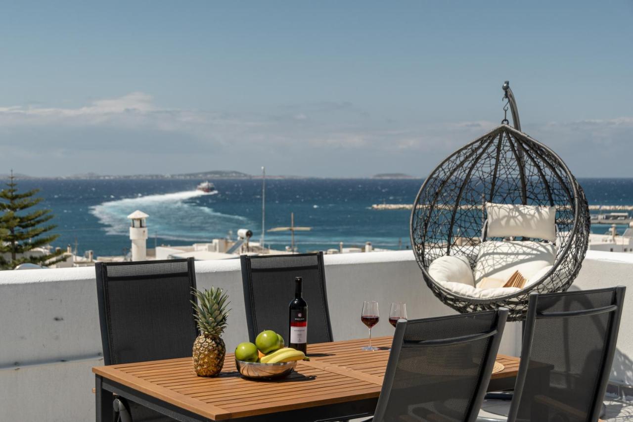 Villa Nektar, Luxury Apartment In Chora Naxos Naxos City المظهر الخارجي الصورة