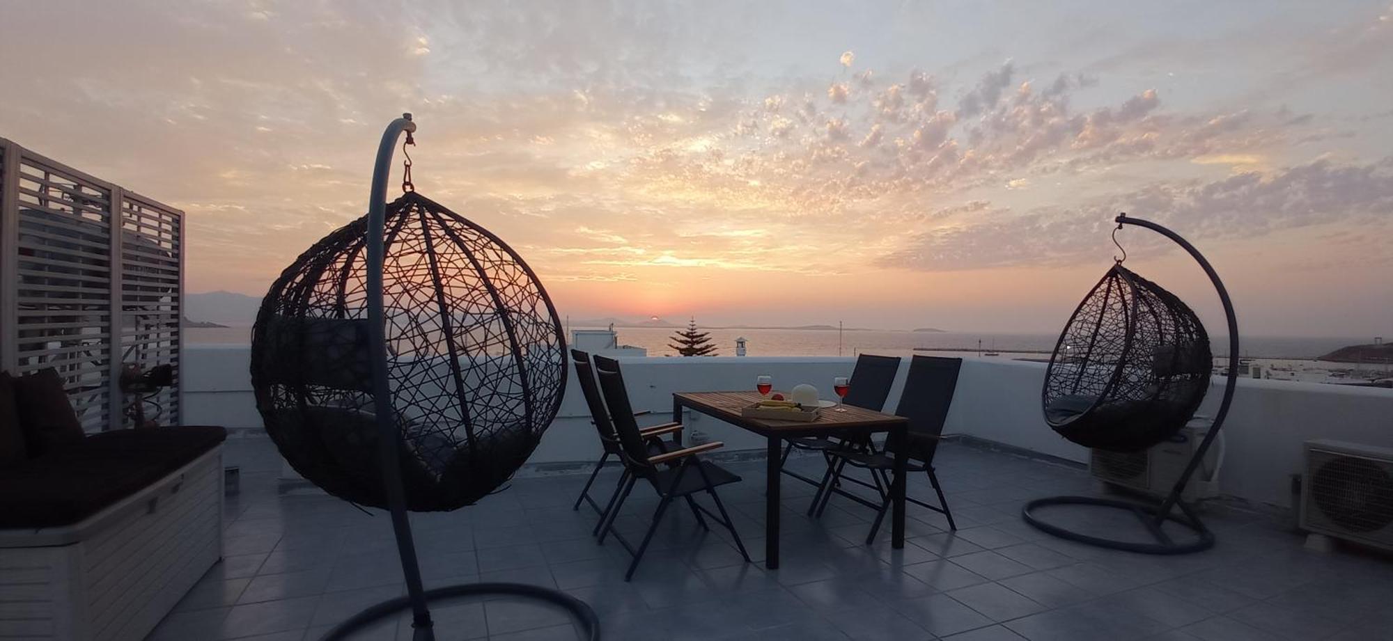 Villa Nektar, Luxury Apartment In Chora Naxos Naxos City المظهر الخارجي الصورة